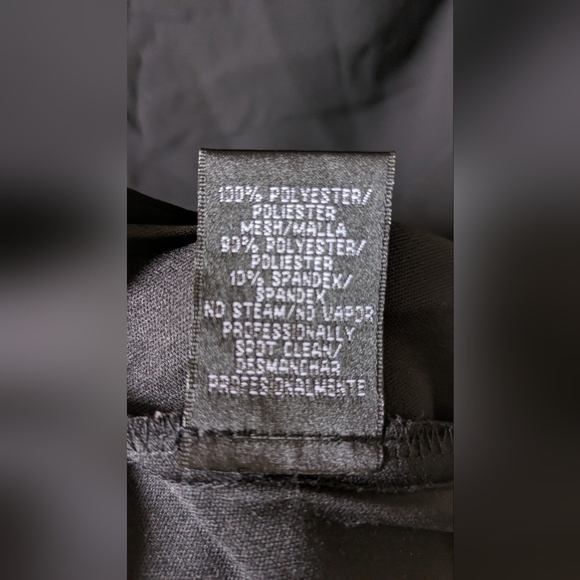 S.L. Fashion Sheer Back Black Midi Dress, Size 18, Gorgeous!! - Picture 10 of 10